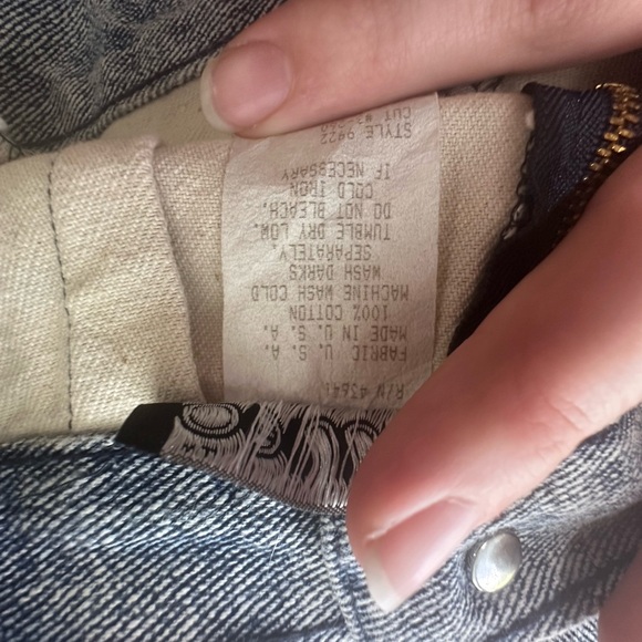 4/25$ Vintage 90s Konnie O Blue Midi Pencil Skirt for Casual Wear - Picture 9 of 9